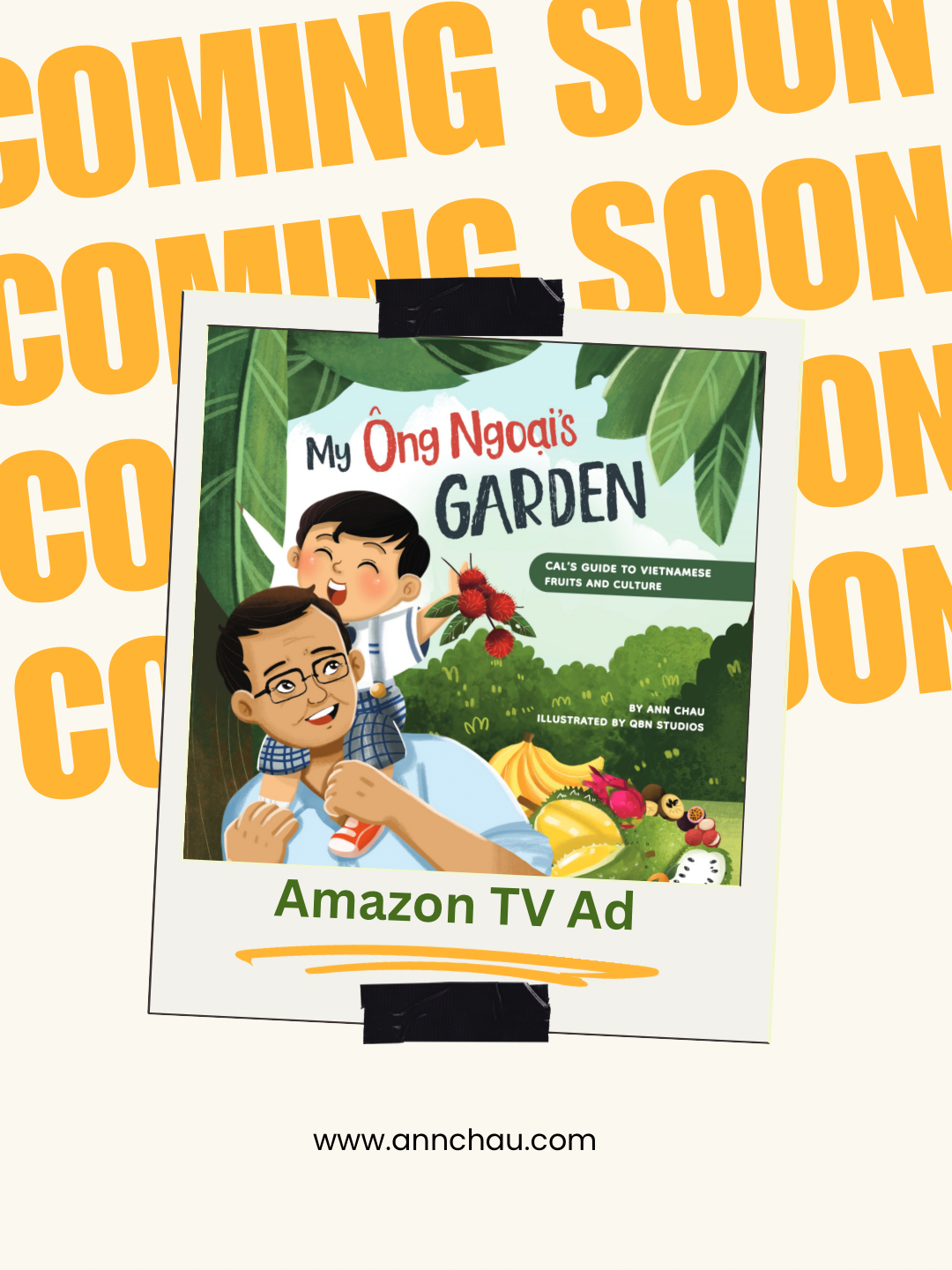 Book Ad Coming soon on Amazon TV!